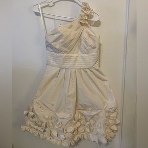 BCBG MAXAZRIA Cream Dress
